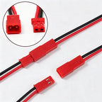 5/10 pcs 20 AWG JST Plug Connector 2-Pin Male Plug Connector Cable Suitable for LED Light Strip Remote Control Toy Battery
