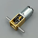 N20 Full Metal Gearbox Gear Motor DC 3V 6V 9V 12V 4RPM-381RPM Slow Speed High Torque Worm Gear Motor DIY Smart Car Robot Lock