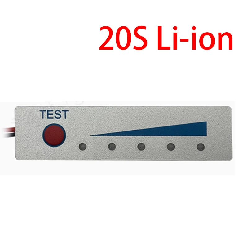 1-24S 7S 8S 10S 13S LifePO4/Li-ion Battery Packs Capacity Indicator Meter Power Level Tester Module Display Board Panel