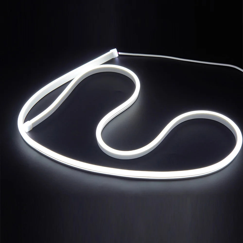 5V 12V Led Neon Light Strip 5mm-6mm Narrow SMD 2835 120LEDs/M IP67 Waterproof Soft Light Bar Shape Decoration