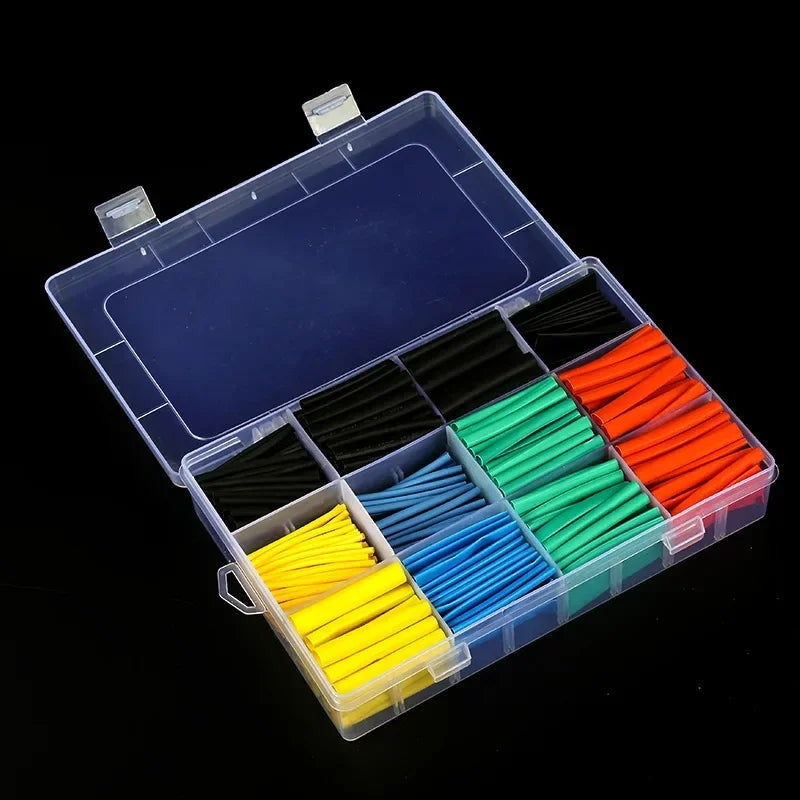 Heat Shrink Tube Kit Thermoresistant Tubing Heat Shrink Wire Wrapping Electrical Connection Cable Insulation Sleeved Protecter