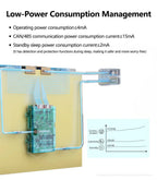 SMART BMS 400A 420A HighCurrent 4-30S BMS for Lifepo4 Li-ion Battery with BT UART for Golf Cart EV and Industrial Energy Storage