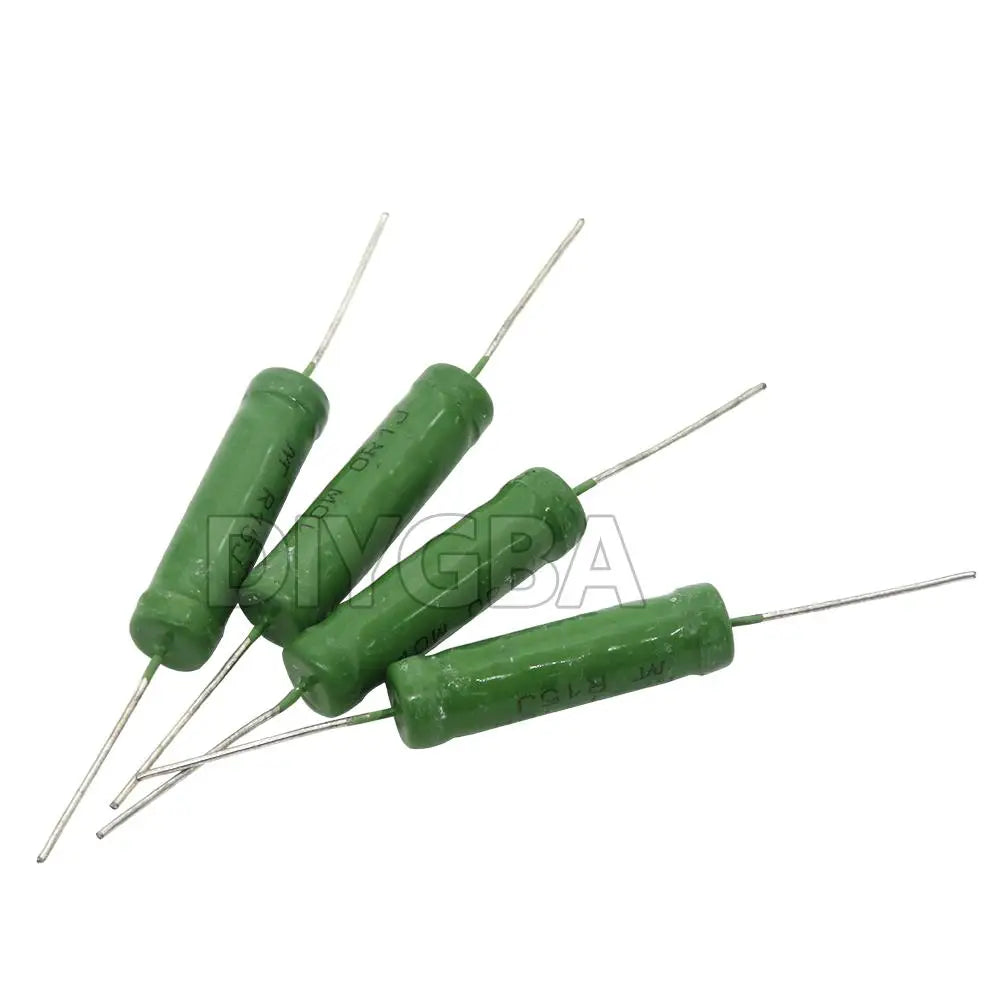 10PCS RX21 5% WiRe Wound Resistance 6W 10W 0.01R 0.05R 0.1R 0.12R 1R 10R 18R 20R 22R 24R 27R 30R 33R 36R 100R 1K 10K 12K 15K