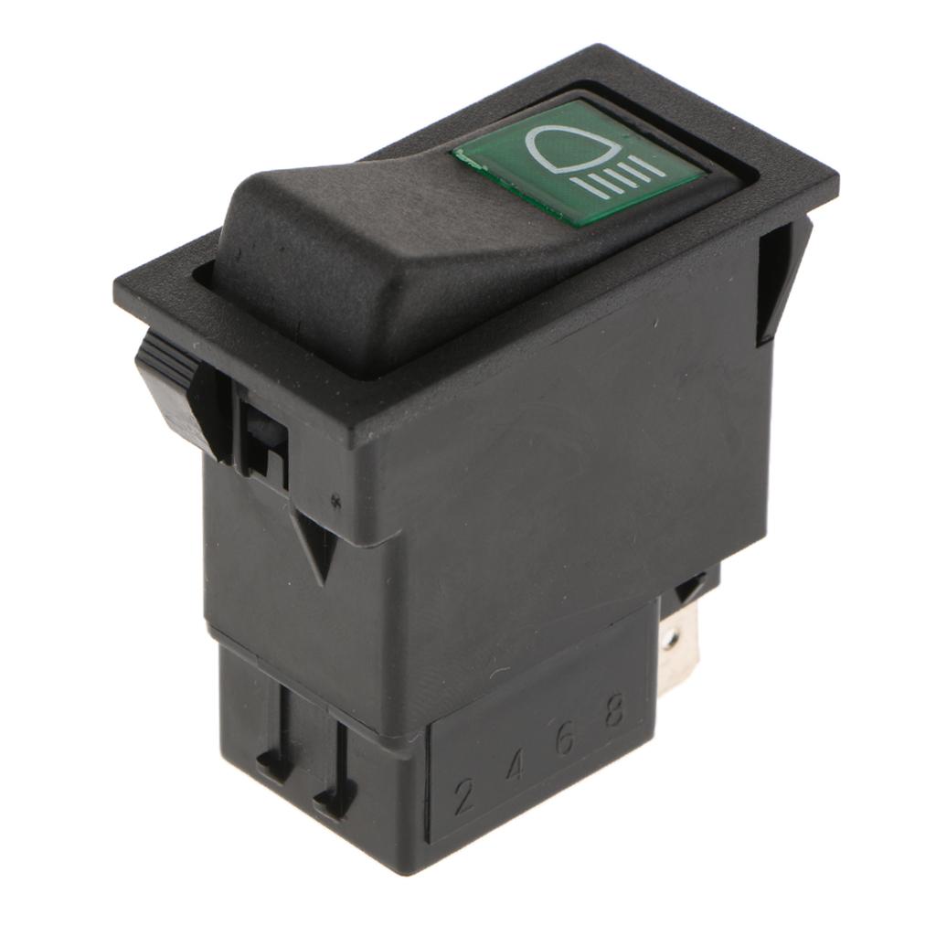 Auto Automotive Bar Rocker Two   Button Rocker Toggle Switch For