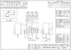 10PCS KF128-2P 3P 2.54 3.5 3.81 5.0 7.5mm Pitch 2 3 Pin Spliceable Plug-in PCB Screw Terminal Block Connector