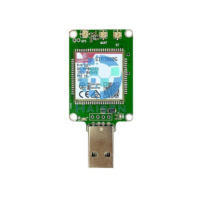 HAISEN SIMCOM SIM7000G USB Dongle SIM7000G Dongle SIM7000G Core Board LPWA+NBIOT+CATM+GPS SIM7000