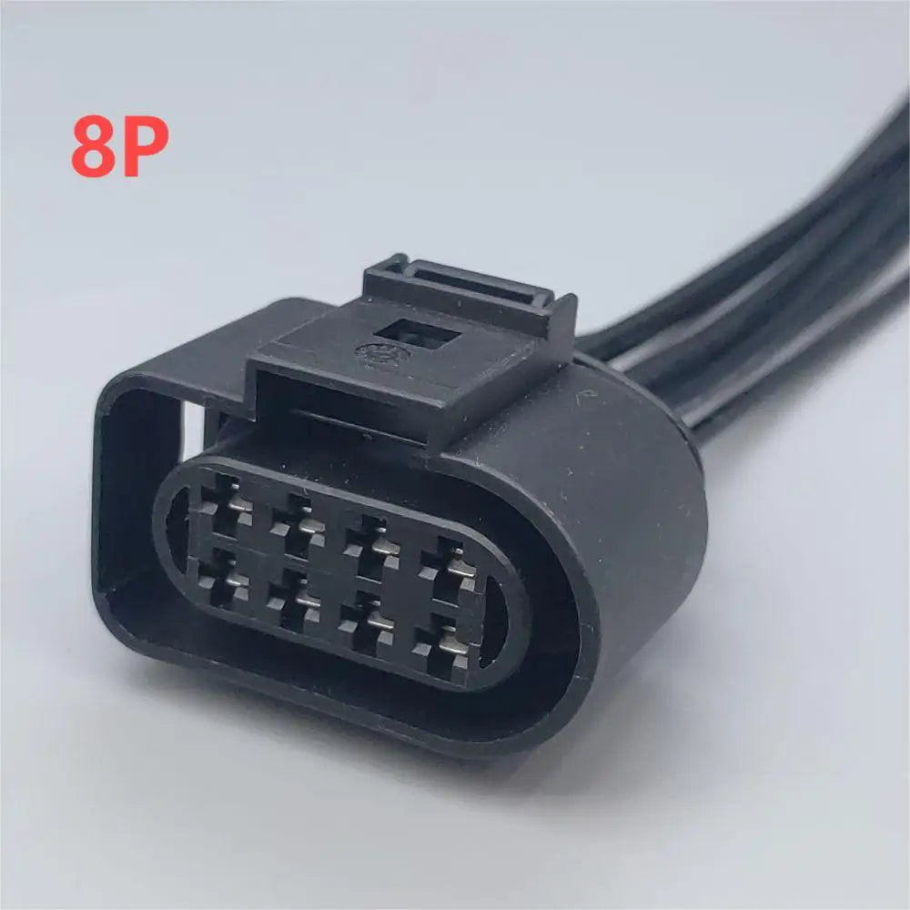2/3/4/5/6/8/10 Pin 3.5mm Auto Ignition Coil Waterproof Connector Horn Sensor Plug With Cable 1J0973722 For VW