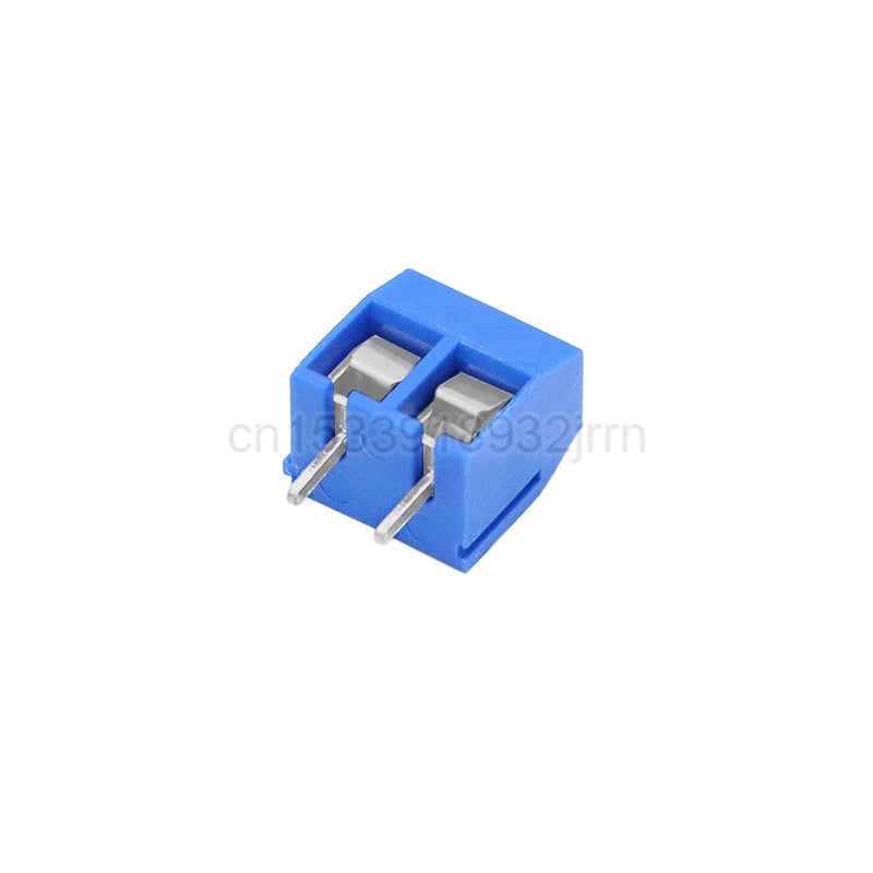 10Pcs KF301 Straight Pin 2P 3P 4P 5P 6P Screw PCB Terminal Blocks Pitch 5.0mm Connector Assortment Kit KF-301