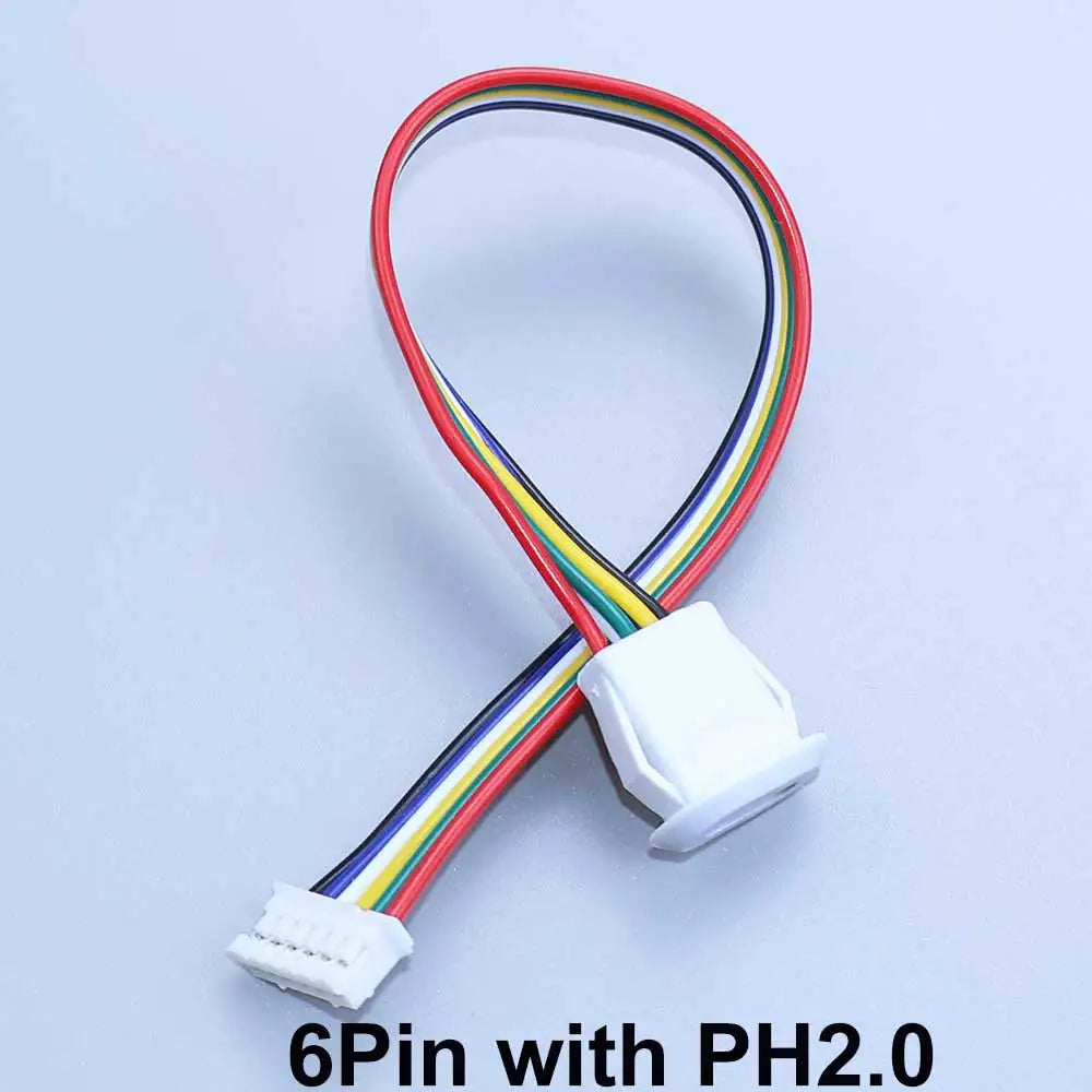 2/4/6Pin USB-C Type-C Waterproof Connector Charger Jack Direct Compression Female Socket Charging Interface With PH2.0 Terminal