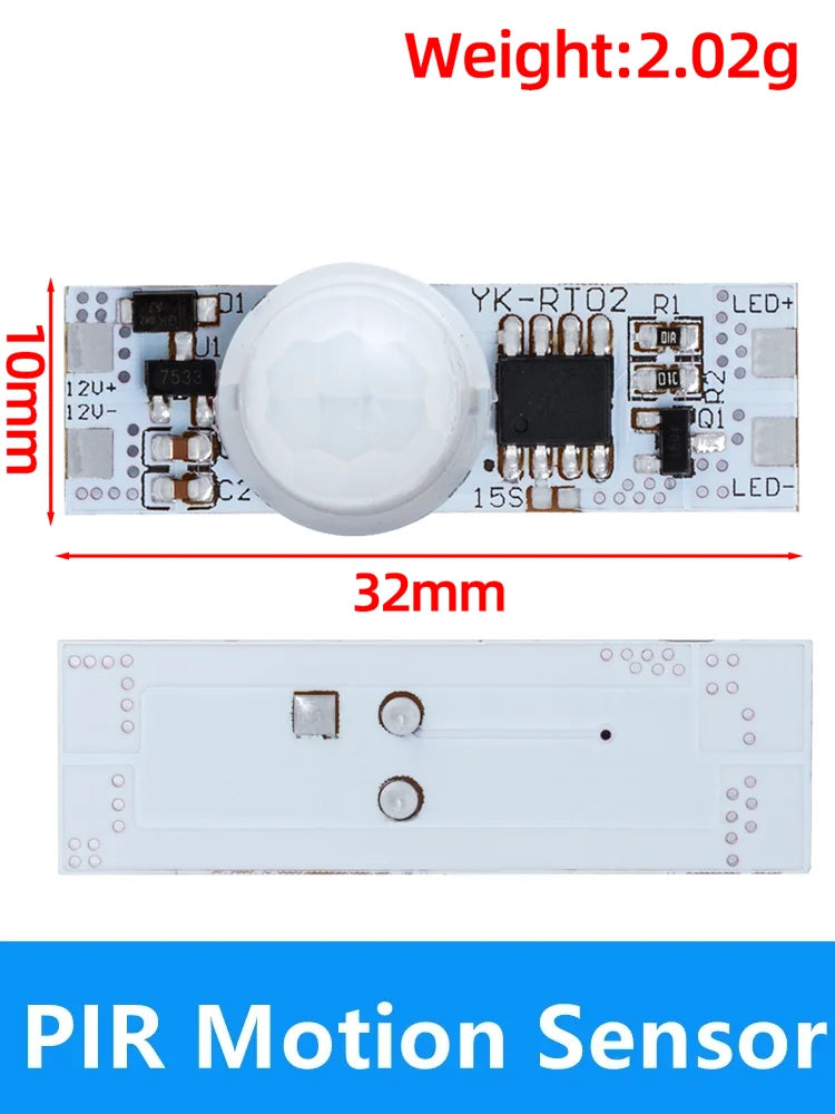 Touch Switch Capacitive Module 5V-24V 3A LED Dimming Control Lamps Active Components Short Distance Scan Sweep Hand Sensor Touc