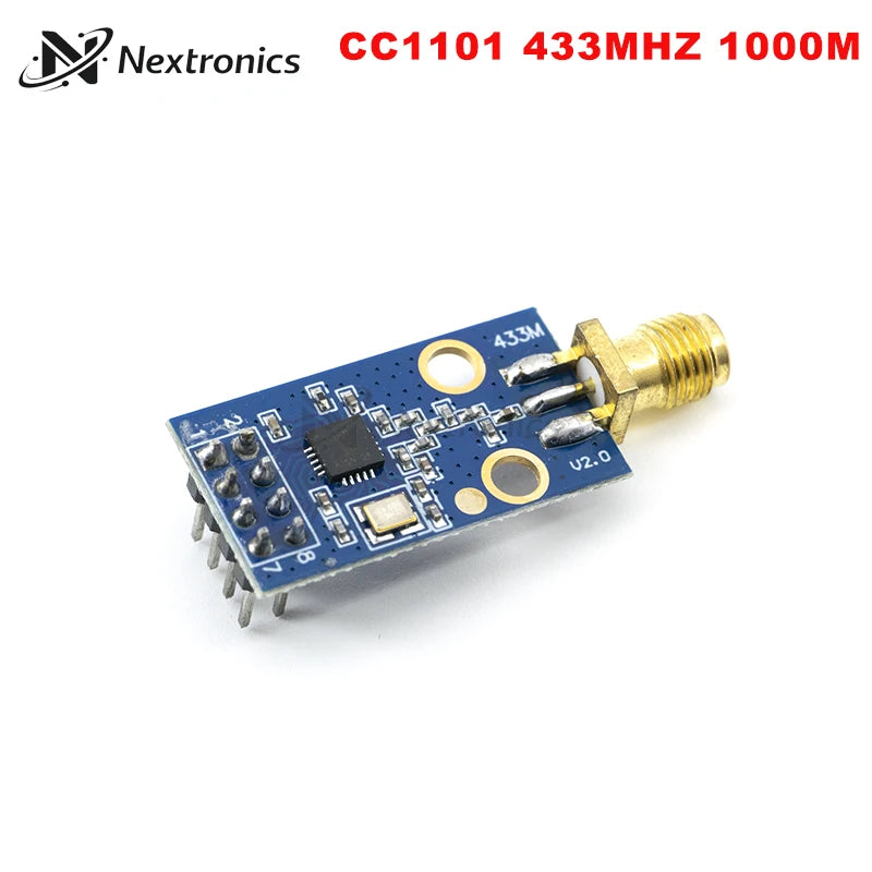 1/3/5/10PCS CC1101 Wireless Module with SMA Antenna Wireless Transceiver Module 315/433/868/915MHz for Arduino