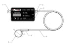 ZLPROBE Rogowski Coil AC Current Probe FCP1608 60/12000A Bandwidth 30MHz Universally Compatible Oscilloscope