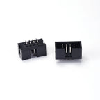 10Pcs IDC Box Headers PCB Connector 1.27mm 2.0mm 2.54mm Pitch Double Row DC3 Male Socket Straight Idc Headers for Electronics