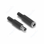 DC Power Connector 5.5mm 2.1mm 2.5mm 3.5mm 1.35mm Barrel Plug 3A 5V 12V Male Female Jack Socket Screw Nut Panel Mount Adapter