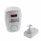 Wireless Garage Security Alarm Dual Remote Control Infrared Motion Sensor Detector for Home Burglar Alert Outdoor Shed
