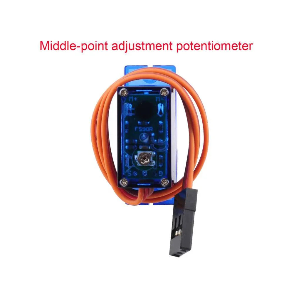 Feetech FS90R Mini RC Servo 360 Degree Continuous Rotation Micro Motor 4.8-6V 1.5KG Wheel for Smart Robot Microbit RC Car Drone