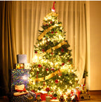 Waterproof LED Christmas Fairy String Lights White Warm RGB Lighting For Curtain Wedding Party Indoor Outdoor Home Decoration
