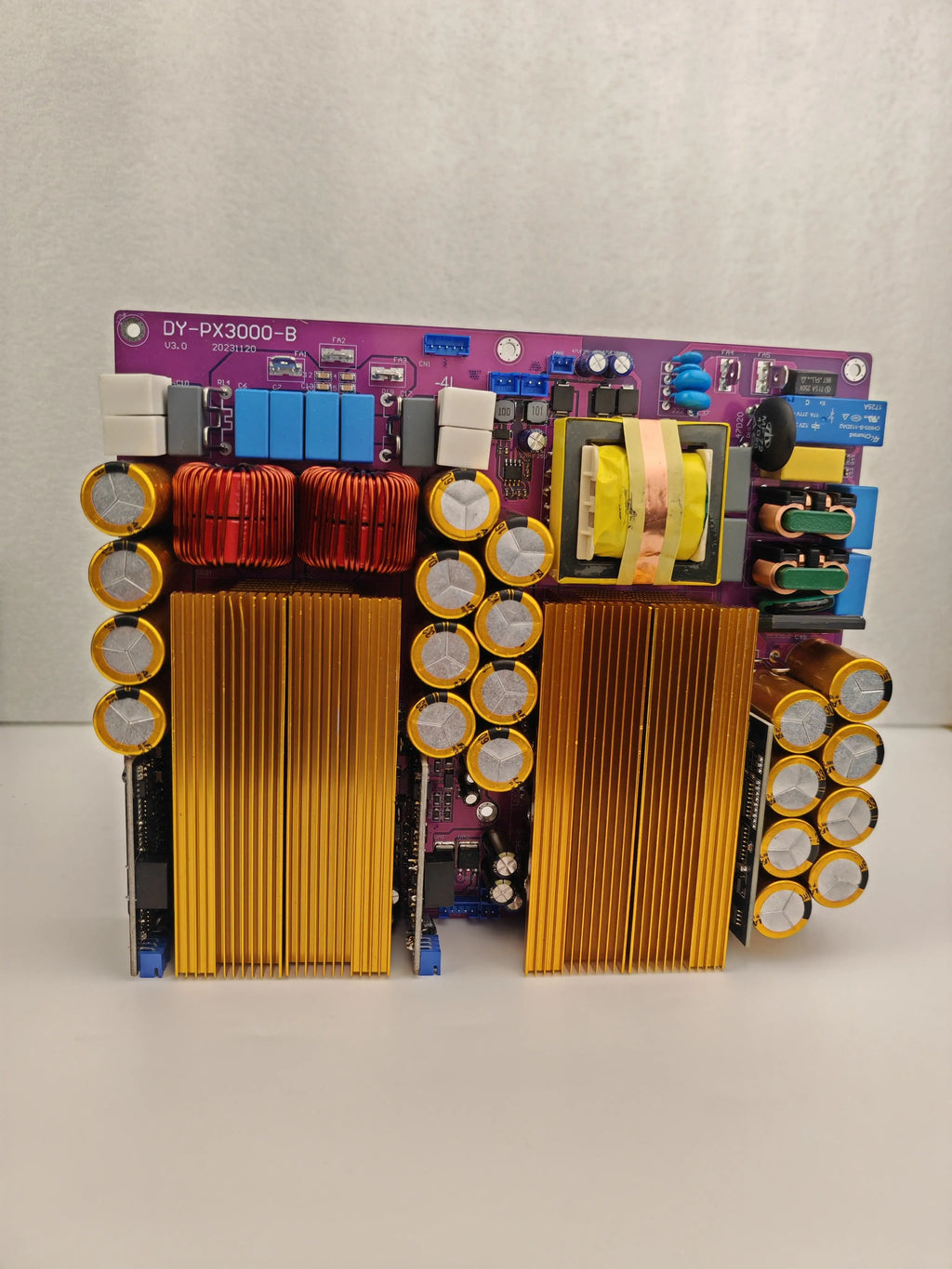GOOERMI 1300-P 2600W Stereo Power Amplifier Board 1300W X 2 Class AB Audio AMP Module Dual Channel DIY Speaker PCB