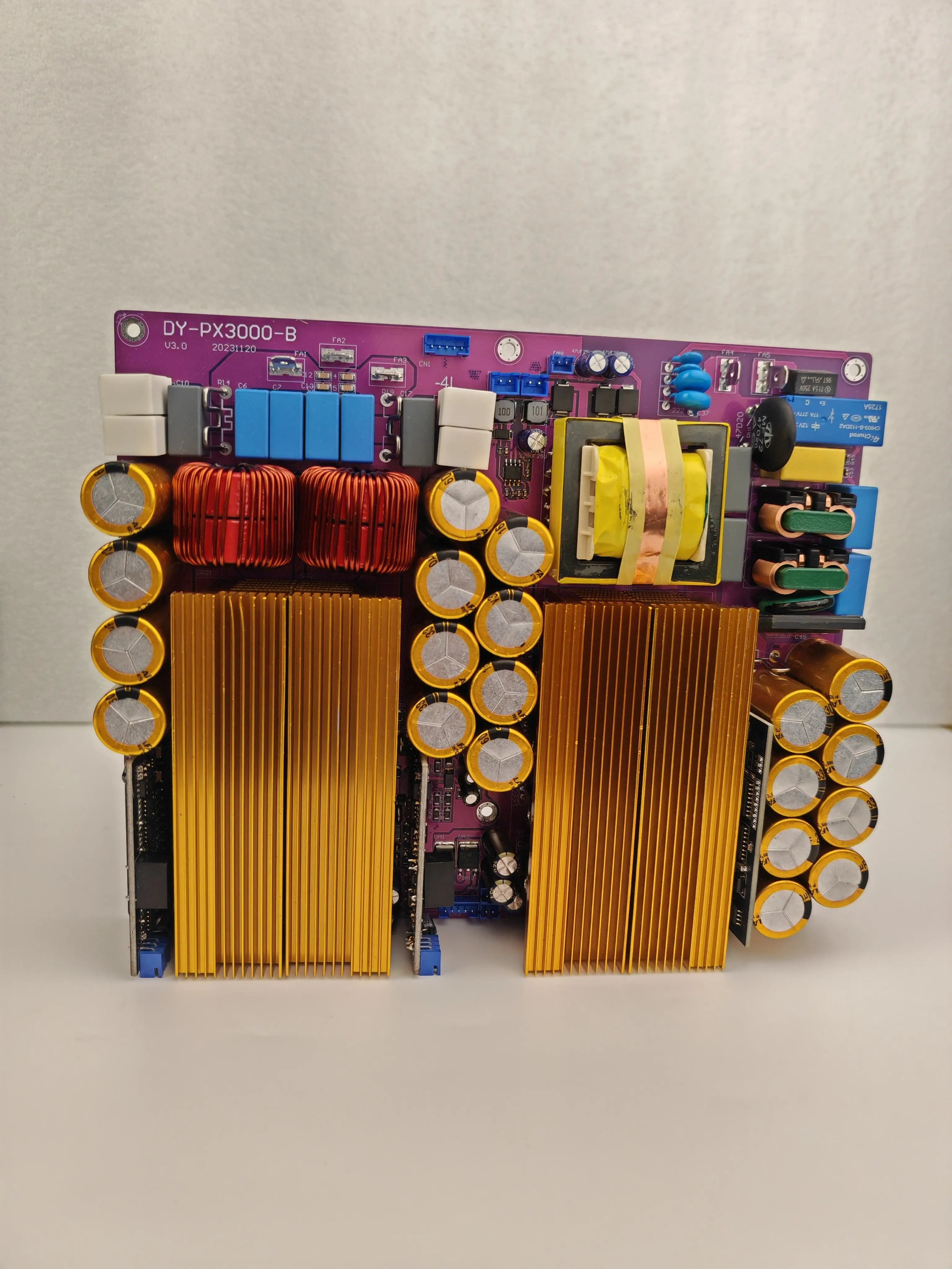 GOOERMI 1300-P 2600W Stereo Power Amplifier Board 1300W X 2 Class AB Audio AMP Module Dual Channel DIY Speaker PCB