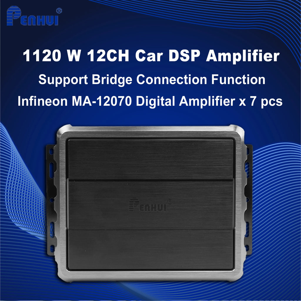 Усилитель с проходным DSP процессором RedPower IMPERATOR 12 каналов Car DSP Amplifier
