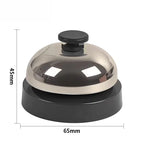 1pcs Metal Buzzer & Hand Bell Set, Pet Call Button, Manual Service for Training Classroom
