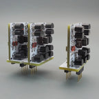 Fever fully discrete op amp module, low noise FET differential input high current output single and double op amp