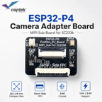 ESP32-P4 Camera Adapter Board 24Pin FPC Breakout Module MIPI CSI Interface Development Board for Vision Sensor DIY Embedded HMI
