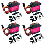 25KG Digital Servo Full Metal Gear IP66 Waterproof for 1:8 1:10 1:12 RC Car Crawler Robot 180/270 Degree High Precision