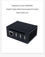 Raspberry Pi Zero W/ WH Expansion Board Ethernet USB Interface 4G Communication Module Metal Shell