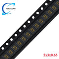 50PCS/10PCS 2*3*0.65 2x3x0.65 Mini Membrane Keyboard Tact Push Touch Button Micro Switch Thin Film Key Board For Mobile Camera