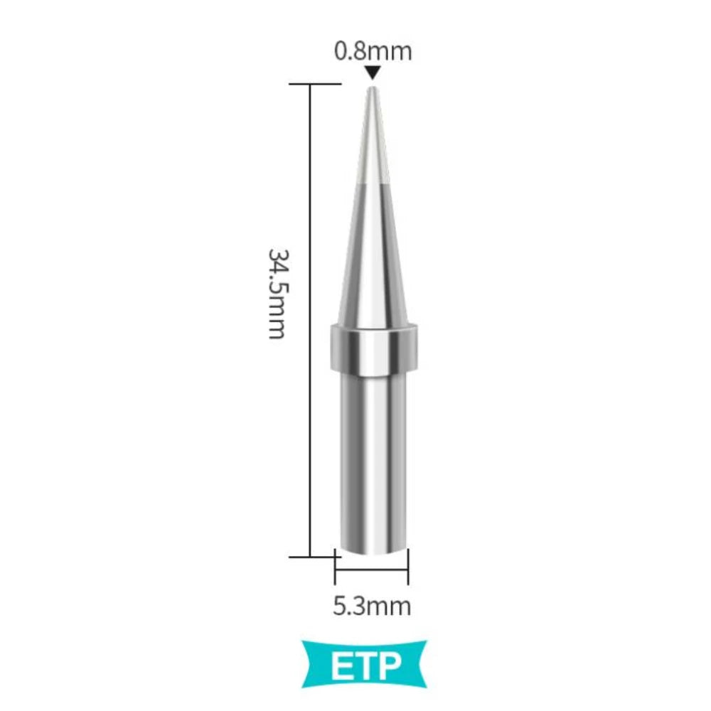 Weller ET Series ETD ETB ETA Soldering Iron Tip Copper Lead-Free for WES50 51 Soldering Station Welder For PES51 LR21 Handles