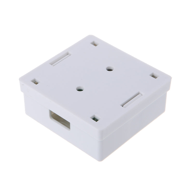 31BA RJ45 Junction Box CAT6 Connector 2 Port Desktop Extension Cable Box