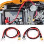 10AWG XT60 Female/Male to M8 O Ring Eyelet Terminal Plug Connector Cable Charger Side Power Wire for RC Lipo Battery FPV Racing