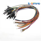 5pcs SH1.0 2P/3P/4P/5P/6P to Du pont 2.54 1P Male/Female Line Electronic Wire Connector Color Cable 20/30cm for STEMMA QT/QWIIC