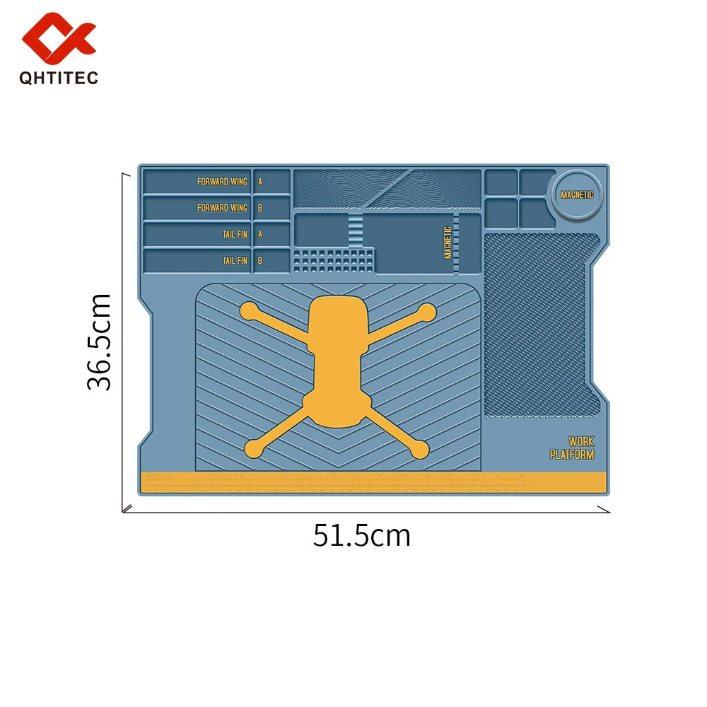 JCD Silicone Soldering Mat ESD Antistatic Heat Insulation Motherboard Electronics Phone Repair Maintenance Working Platform Pad