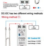 LCTC Solid State Relay DIN Installation DC-AC AC-AC DC-DC Single-Phase Relay With Radiator 10a15a25a40a SSR