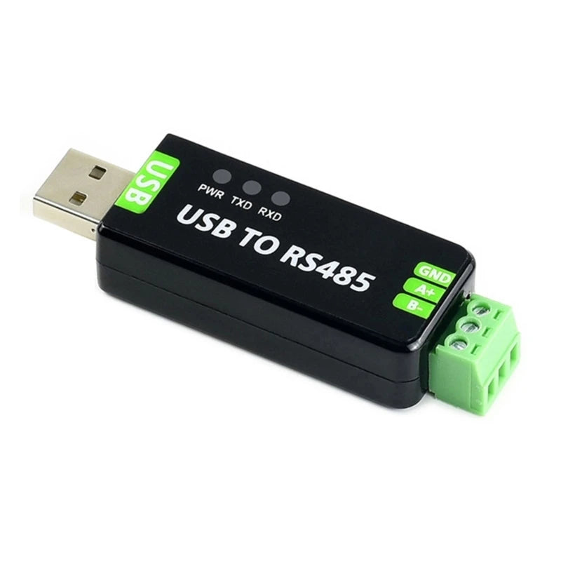 Waveshare USB to RS485 Serial Converter RS485 Communication Module 300-921600Bps Built-in ESD Protection Circuit