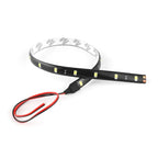 WAIIHALIGHT 30CM Car LED Strip Light Waterproof Flexible DRL Motorcycle Decor Red Green Blue White Yellow Pink Decor Lamp