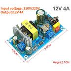 AC 85-265V to DC 5V 12V 24V  Step Down Transformer Power Supply  1A 2A 4A 6A 8A 9A  13A Switching Power Module  Bare Board