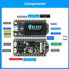 LORA 32 Heltec WiFi LoRa32 V4  & V3  Node Arduino Board LoRa 32 SX1262 ESP32-S3 Wifi BLE SMA Antenna for Meshtastic IoT Tracker