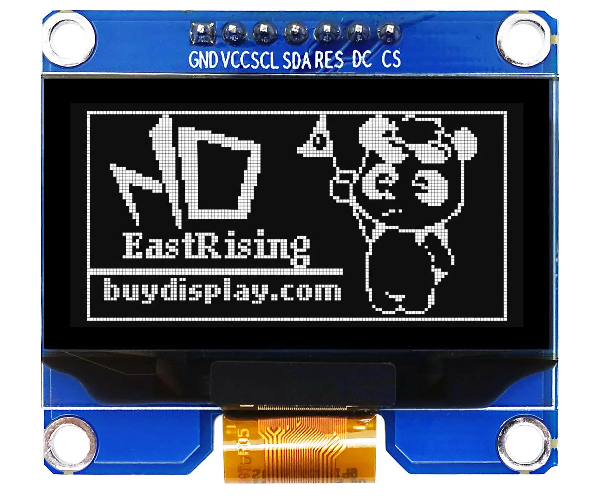 Serial SPI/I2C 1.54" inch White/Yellow/Blue Color OLED Display 128x64 Compatible With Arduino/Raspberry Pi