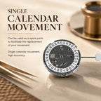 Automatic Single Calendar 2813 Mechanical Watch Movement 3 Hands For DG2813 Watch Movement Watch Repair Part
