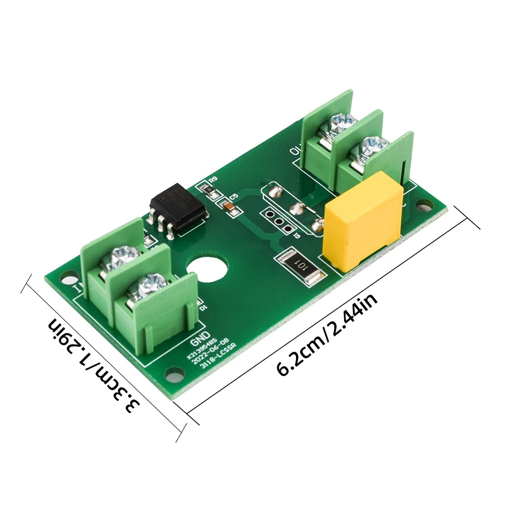 DC3-24V Solid-State Relay 1-Channel Thyristor Optocoupler Isolated MOS Transistor Output