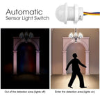 110v 220v Home Indoor Outdoor Infrared Light Motion Sensor Time Delay Home Lighting PIR Switch LED Sensitive Night Lamp