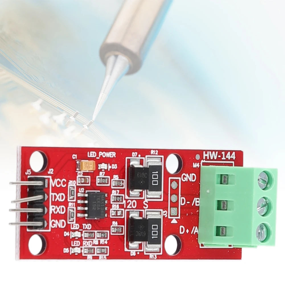 MCU Development Accessories Multi-Machine Communication MAX3485 TTL To RS485 Converter Module UA Level Interconversion Hardware