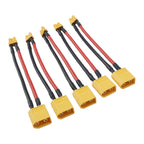 5/1pcs XT30 Female to XT60 Male RC Lipo Battery Adapter 10CM Cable 14AWG Silicone Wire for FPV RC Car Accessories