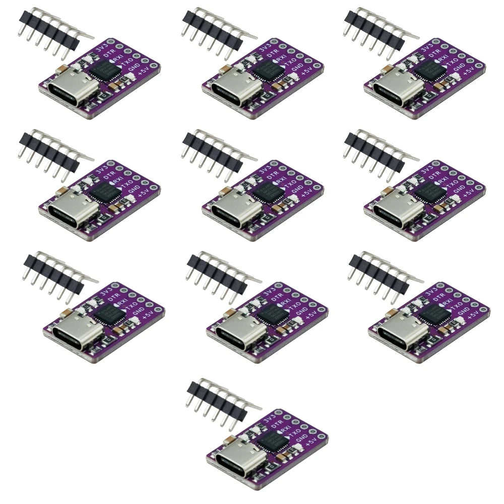 MCU2012 CP2102 MICRO USB to UART TTL Module 6Pin Serial Converter UART STC Replace FT232