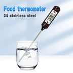 -50-300℃ Digital Food Thermometer For Meat Kitchen Cooking Water Milk Food Probe Temperature Meter BBQ Electronic Oven Tool