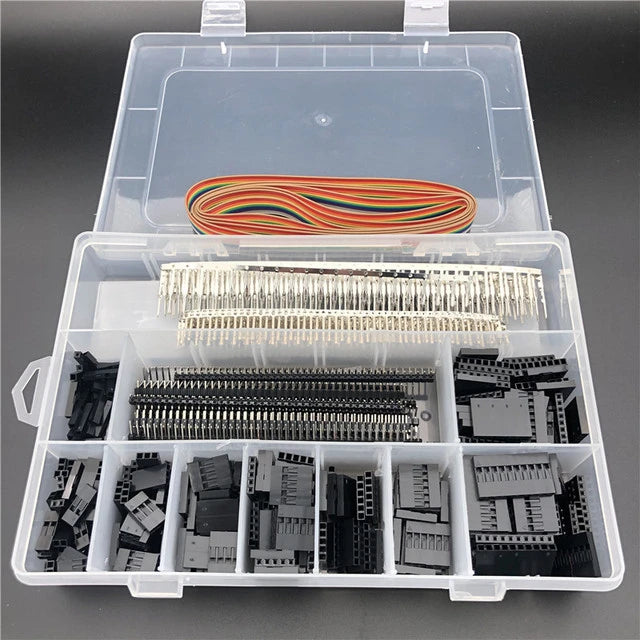 1330/1550PCS/Set 2.54mm PH2.0 Dupont Connector Kit PCB Headers Male Female Pins Electronics Cable Jumper Wire Pin Header Housing