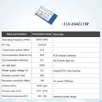 CC2530 ZigBee 2.4GHz SPI Wireless Module 4dBm COJXU E18-MS1-PCB PCB Antenna Data Zigbee Wireless Transmitter Receiver Module